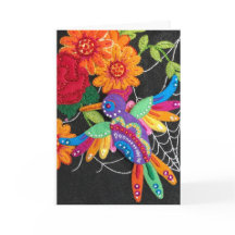 Colibri Tissu Felt Paillettes Perles Brodé Joli