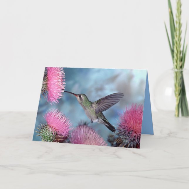 Carte Colibri Toute Occasion (Devant)