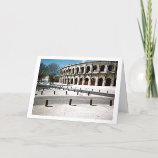 Carte Colisée de Nîmes