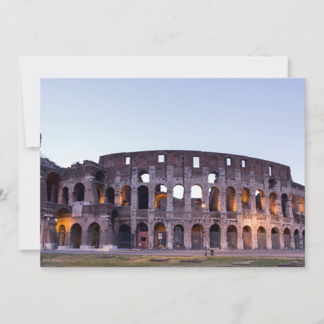 Carte Colisée - Rome - Italie (Devant)