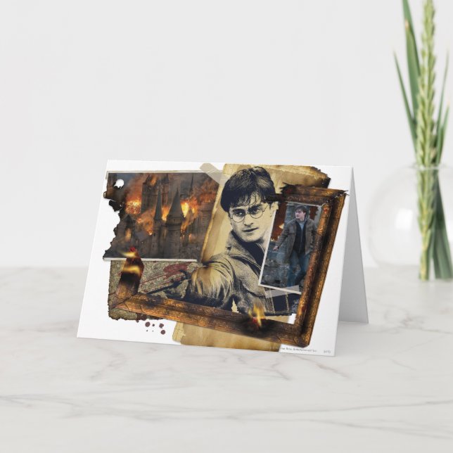Carte Collage 7 de Harry Potter (Devant)