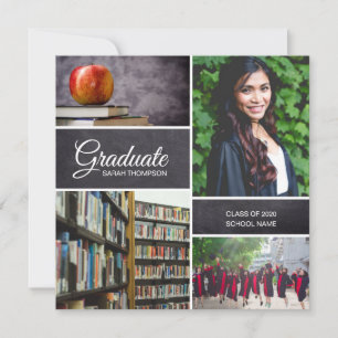 Carte Collage de photos personnalisé pour la promotion 2