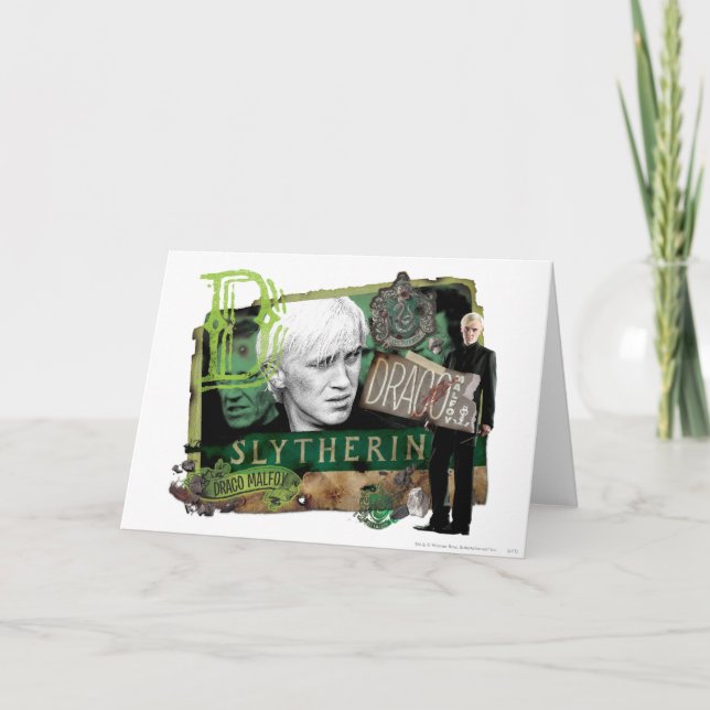 Carte Collage Draco Malfoy 1 (Devant)