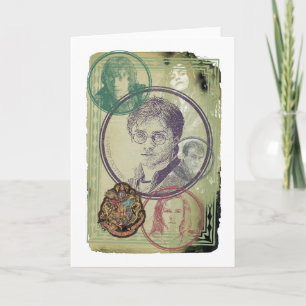 Carte Collage Harry Potter 9