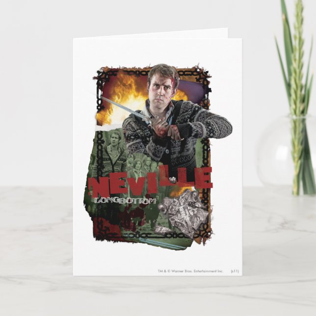 Carte Collage Neville Longbottom 2 (Devant)