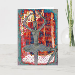 Carte Collage numérique de danse