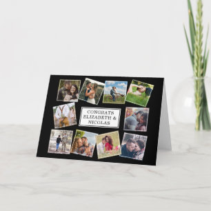 Carte Collage photo amusant Mariage Couple
