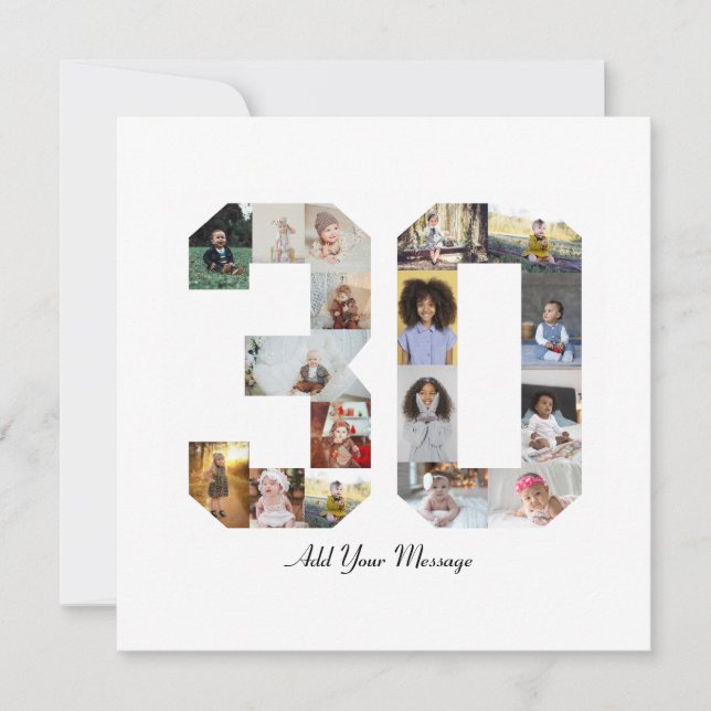 Carte Collage photo numéro 30 (Devant)