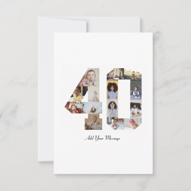 Carte Collage photo numéro 40 (Devant)