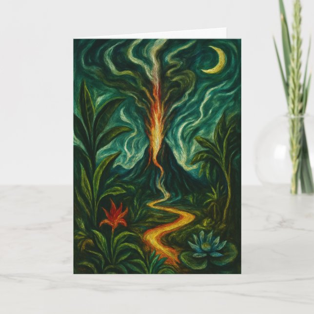 Carte Collectable Glow Forth Greeting Card (Devant)