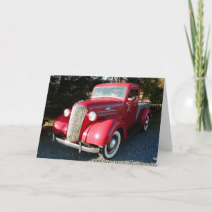 Carte Collecte 1937 de Chevy