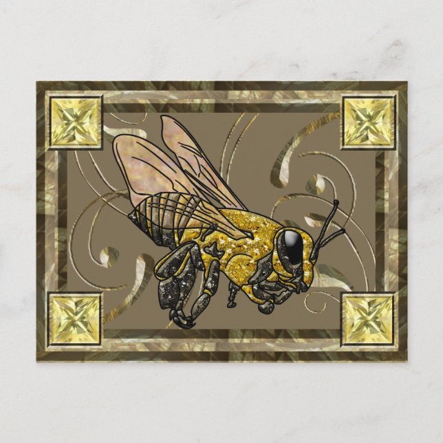 Carte Collecteur d'abeille miel (Devant)