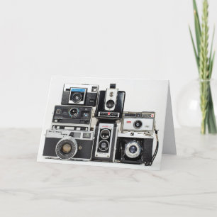 Carte collection de caméras rétro