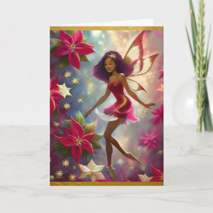 Carte Collection de fées de Noël Tint de Plum Coiffure n