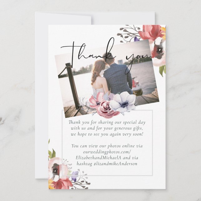 Carte Collection de Mariages de couleurs de automne rust (Devant)