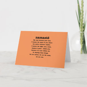 Carte Collection de Namaste