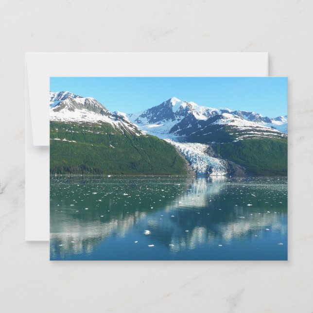 Carte College Fjord I Belle photographie de l'Alaska (Devant)