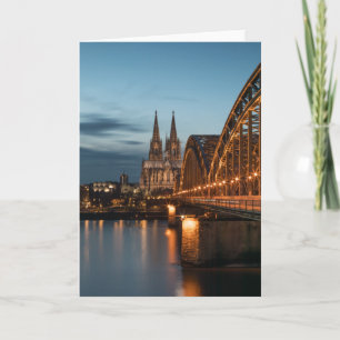 Carte Cologne Germany Card