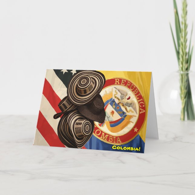 Carte Colombian Friendship (Devant)