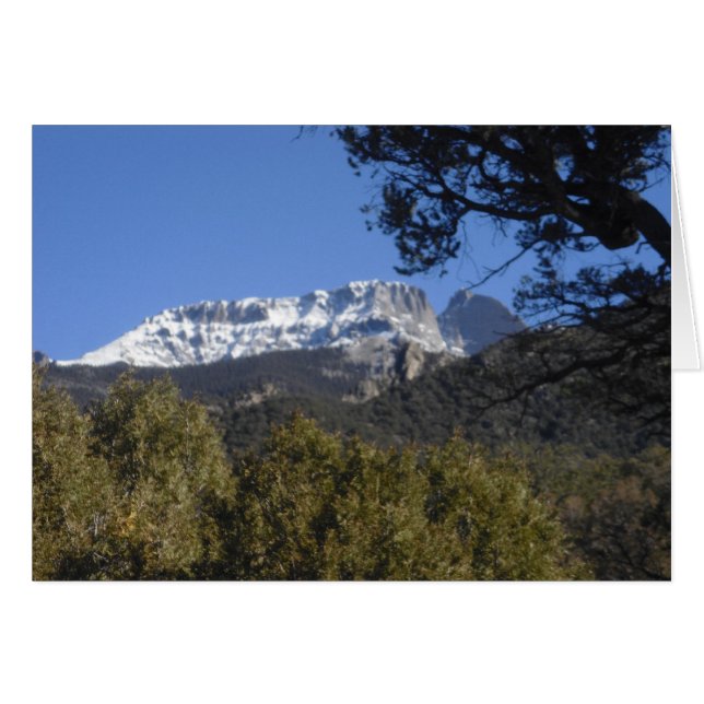 Carte Colorado Crestone Mountain (Devant horizontal)