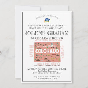 Carte Colorado   Fête de fin d'études pour l'université