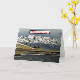 Carte Colorado Mountain Neige d'hiver