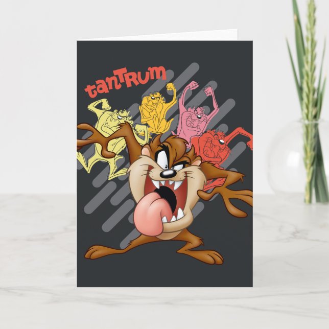 Carte Colorant TAZ™ "Tantrum" (Devant)