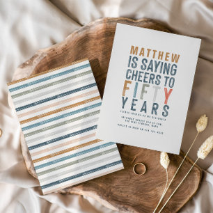 Carte Coloré classe applaudit à cinquante ans