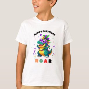 Carte colorée avec T-shirt Dragon