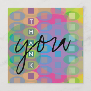 Carte colorée de Merci