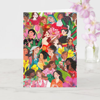Carte Colorful Sisterhood – International Women’s Day
