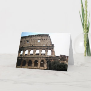 Carte Colosseum Italien Photo Voyage
