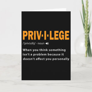 Carte Combat pour les droits civils des privilégiés pour