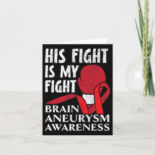Carte Combattre Est Mon Combat État Médicale Aneurysm Aw
