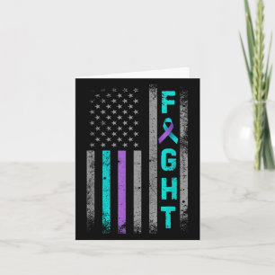 Carte Combattre la prévention du suicide Sensibilisation