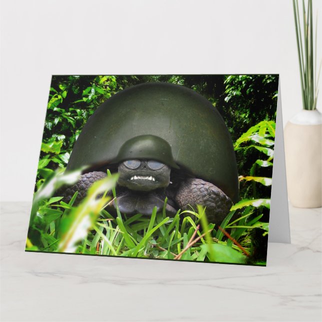 Carte Commando Lent - Tortue de l'Armée (Devant)