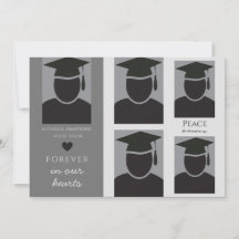 Carte commémorative Forever in Our Hearts