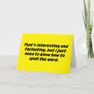 Carte Comment épeler la citation de procès-verbal