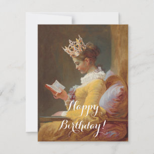 Carte Comment être une reine heureux anniversaire!