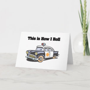 Carte Comment je roule (Police/Cop Car)