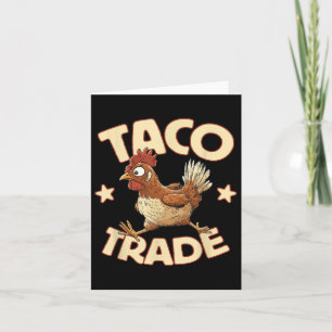 Carte Commerce de Taco, Drôle Tarif Politique Satire, Po