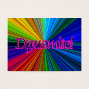 Carte commerciale Dynamite ACEO