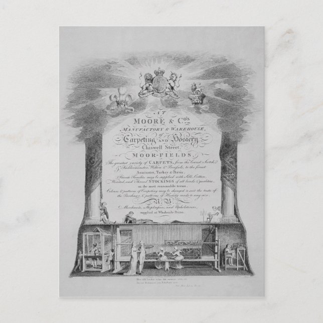 Carte commerciale Moore & Co. (Devant)