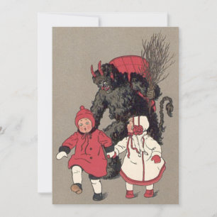 Carte Commutateur Krampus Chasse Enfants