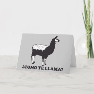 Carte Como Te Llama