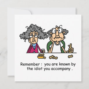 Carte Compagnie Idiot