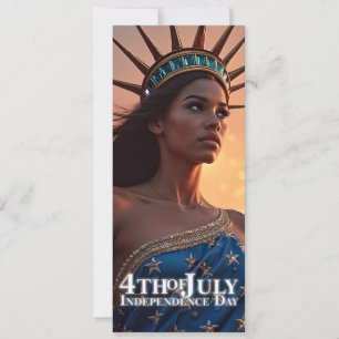 Carte Conception 4 juillet splendide - Fireworks & Freed
