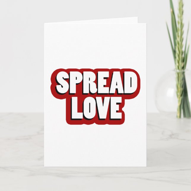Carte Conception Amour Partagé (Devant)