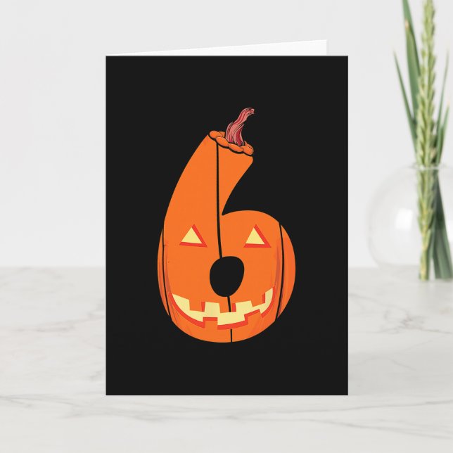 Carte Conception de couples de meme Six Sept 6 7 Hallowe (Devant)