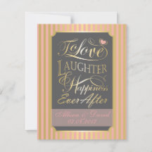 Conception de devis mariage, avec des lettres pers